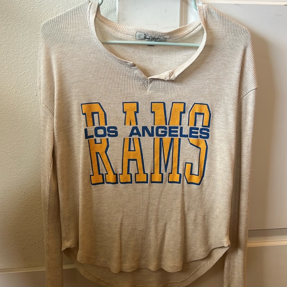 Los Angeles Rams long-sleeve henley